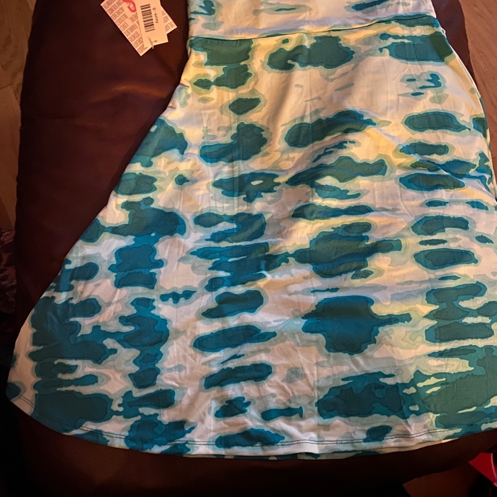 Tie dye a line LuLaRoe AZURE skirt